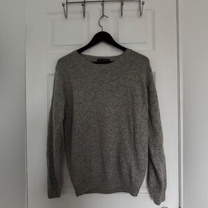 Brandy Melville Knit Sweater in Grey